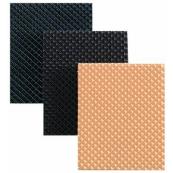  Pl. PYRATOP 2.2 mm 96x60 Noir 
