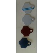  Plaque Cycles PM Incolore 