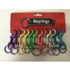  12 Mousquetons Mtal Couleur 