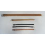  Collier Chien 20x40mm Cousu 
