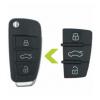  Bouton 3 touches pour AUDI 