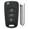  Coque HYUNDAI/KIA 3 boutons 