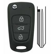  Coque HYUNDAI/KIA 3 boutons 