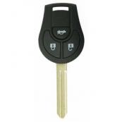  Coque NISSAN 3 Boutons 