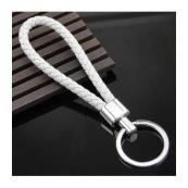  Porte-Cls Tresse Cuir X 12 