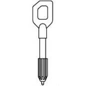  Cl de Coffre Type BAUCHE 