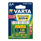  Blter 4 Accu. HR6 2400MAH 